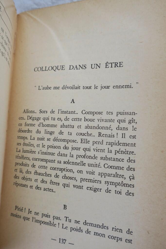 Paul Valéry Mélange Gallimard, 1941