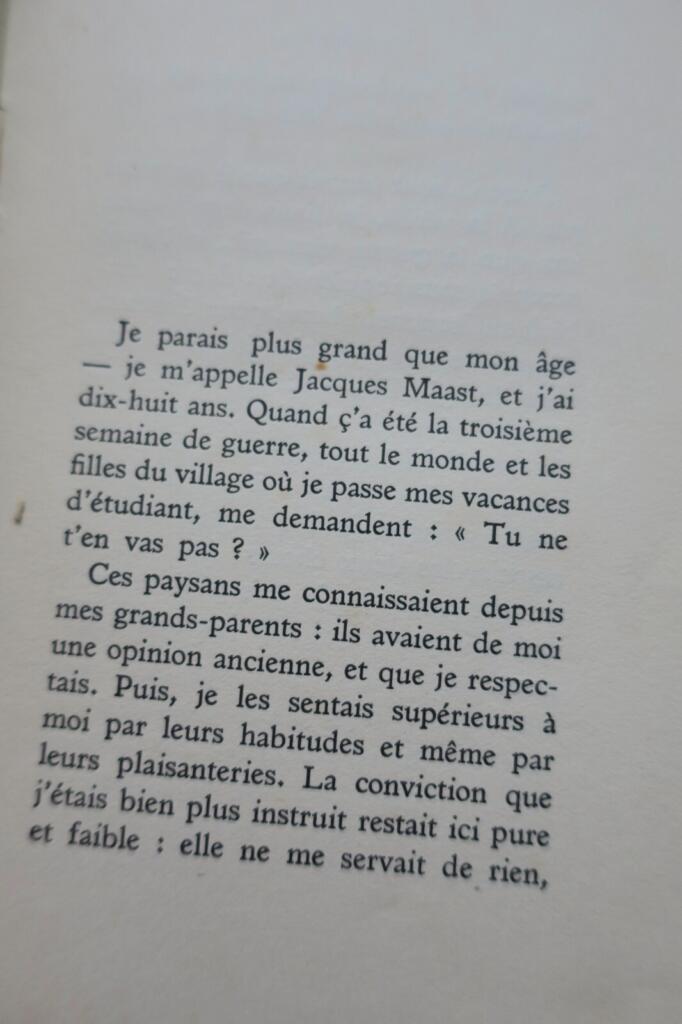 Paulhan’s Applied Warrior with Author’s Inscription