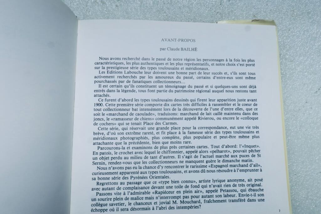 Porträts und Handwerke der Occitanie um 1900