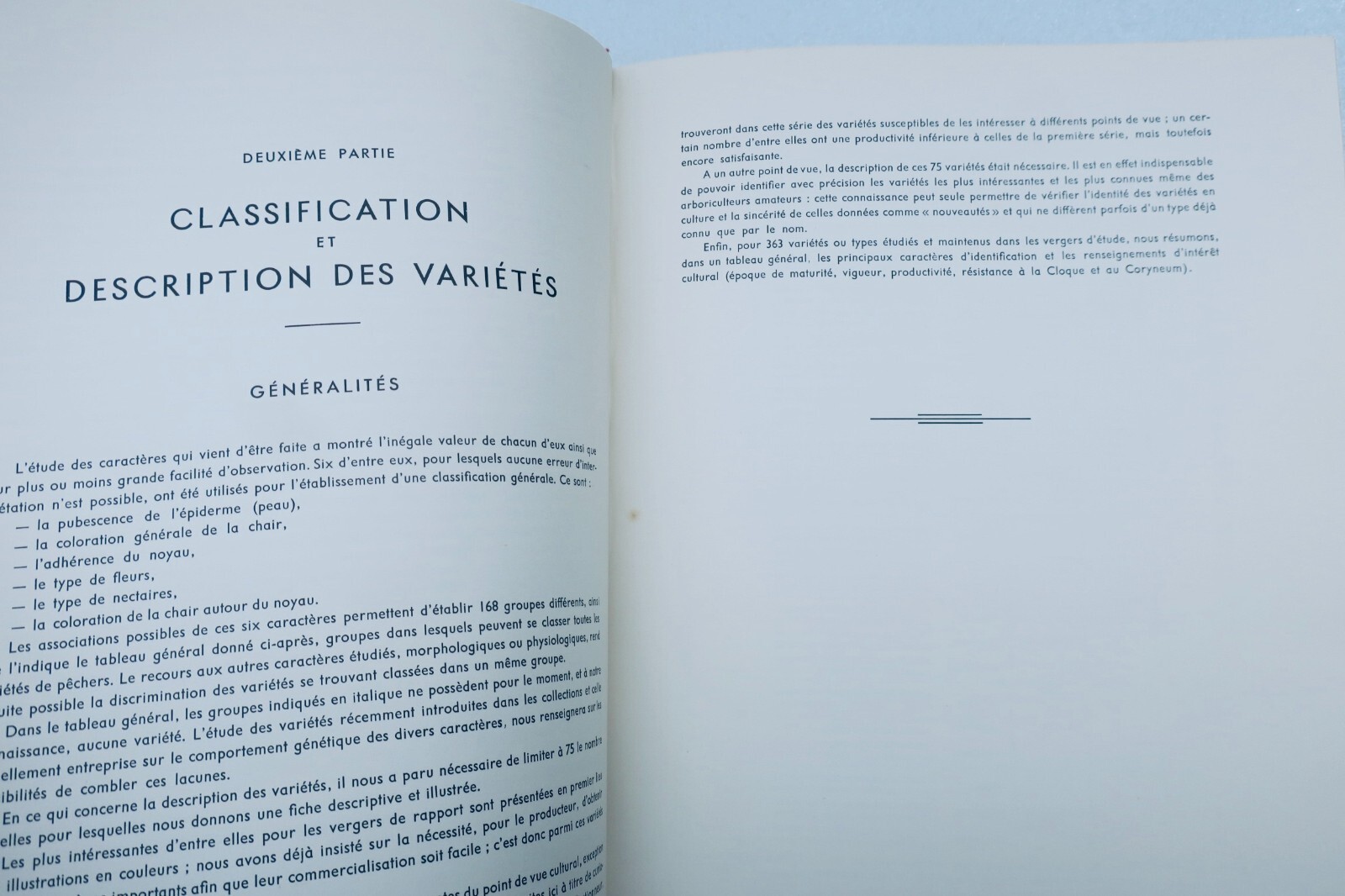 pêche CAILLAVET & SOUTY Monographie des principales variétés de pêchers 1950 – Image 7