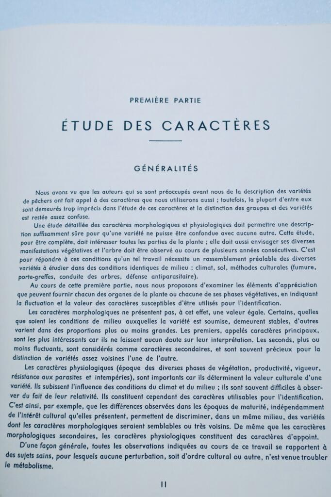 Monographie der Pfirsichsorten