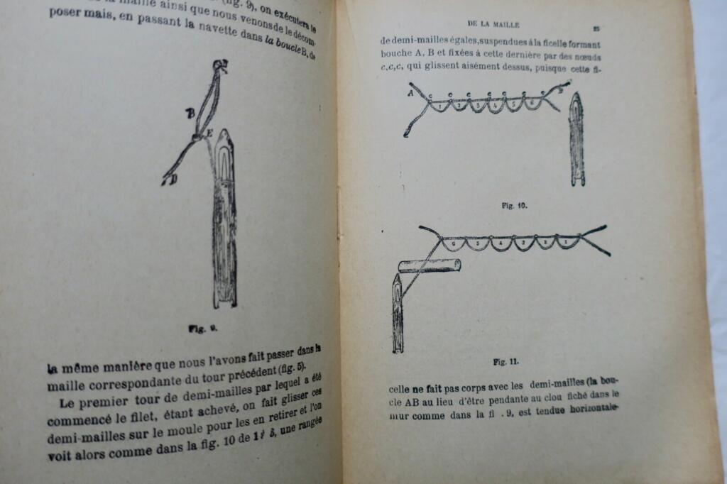 Herstellung und Verwendung von Fischernetzen