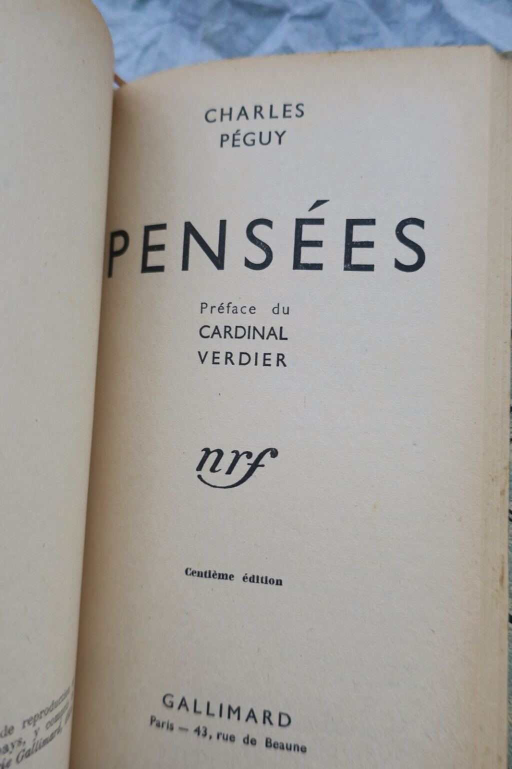 Gebete und Gedanken - Gebundene Ausgabe
