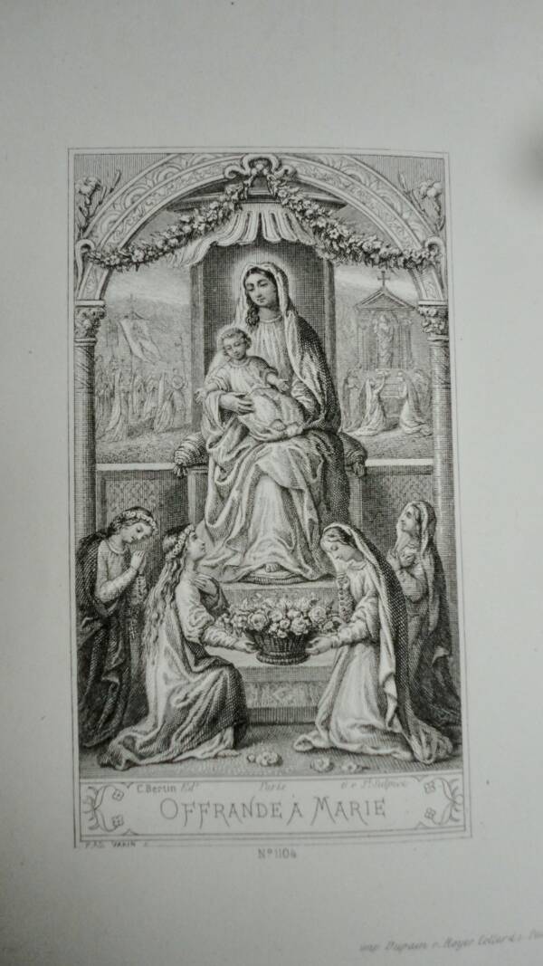 Pèlerinages illustrés, histoire des sanctuaires de la mère 1876