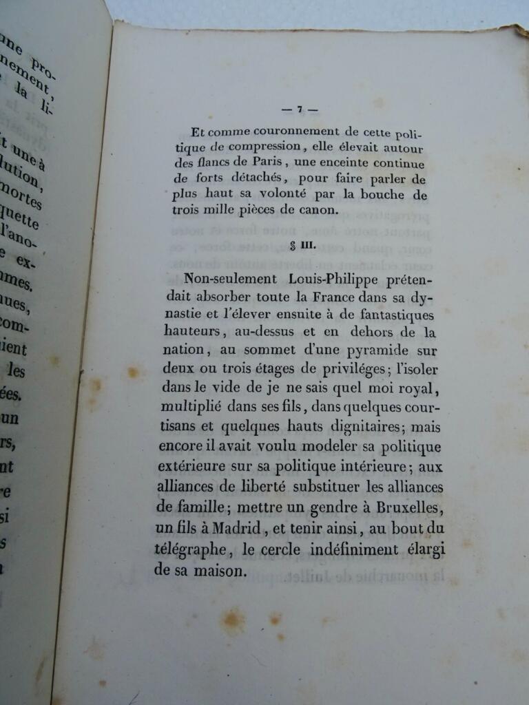 PELLETAN Eugène Histoire des trois journées de février 1848