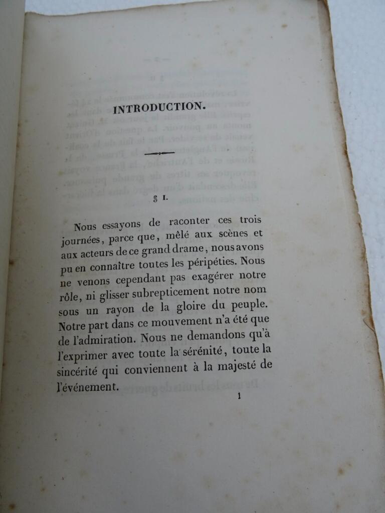 PELLETAN Eugène Histoire des trois journées de février 1848