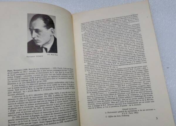 Eine Sammlung von Essays über Benjamin Péret
