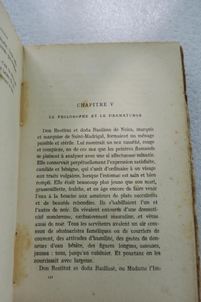 PEREZ DE AYALA Ramon APOLLONIUS ET BELLARMIN