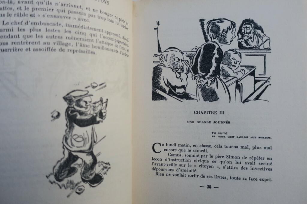 Pergaud Le roman de Miraut chien de chasse, LES RUSTIQUES – guerre des boutons..