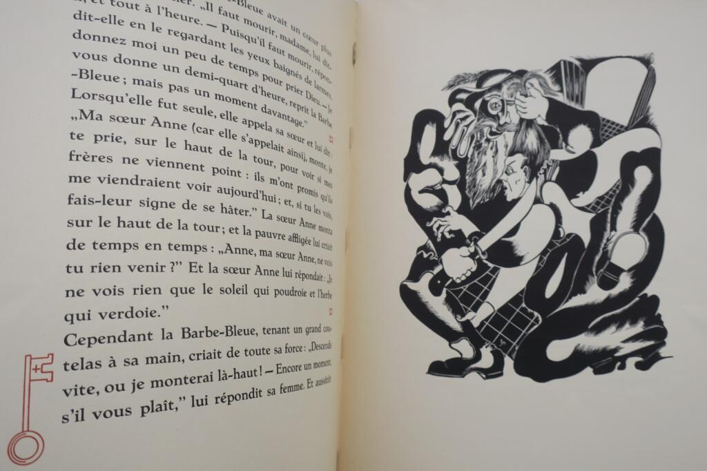 Bluebeard illustrated with original woodcuts