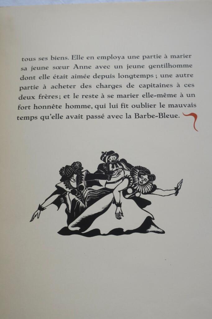 Bluebeard illustrated with original woodcuts