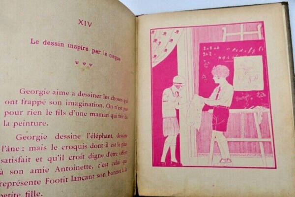 PERRIN-DUPORTAL, Henriette GEORGIE AU CIRQUE ill-Kuhn-Regnier