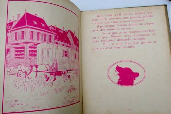 PERRIN-DUPORTAL, Henriette GEORGIE AU CIRQUE ill-Kuhn-Regnier