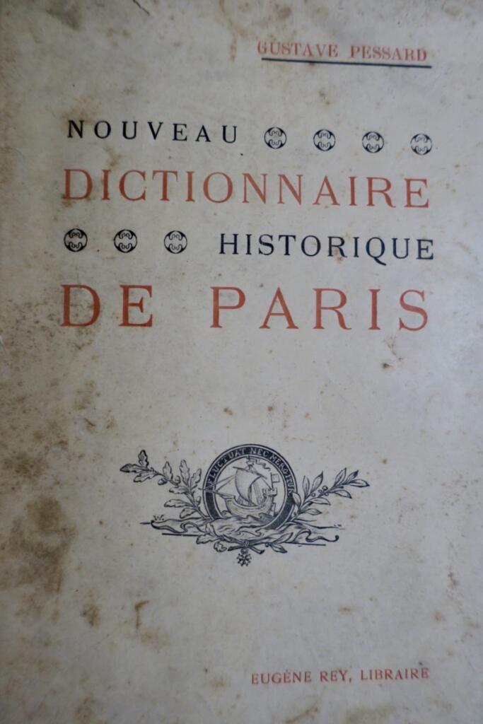 Umfassendes historisches Wörterbuch von Paris