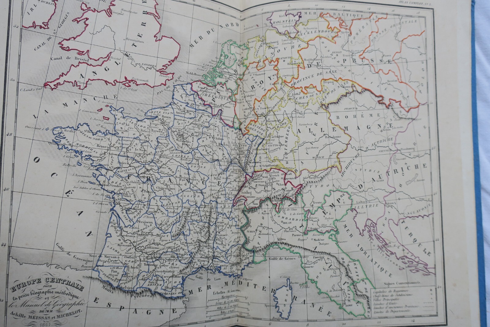 PETIT ATLAS ELEMENTAIRE, DRESSE POUR LA PETITE GEOGRAPHIE ... – Image 6