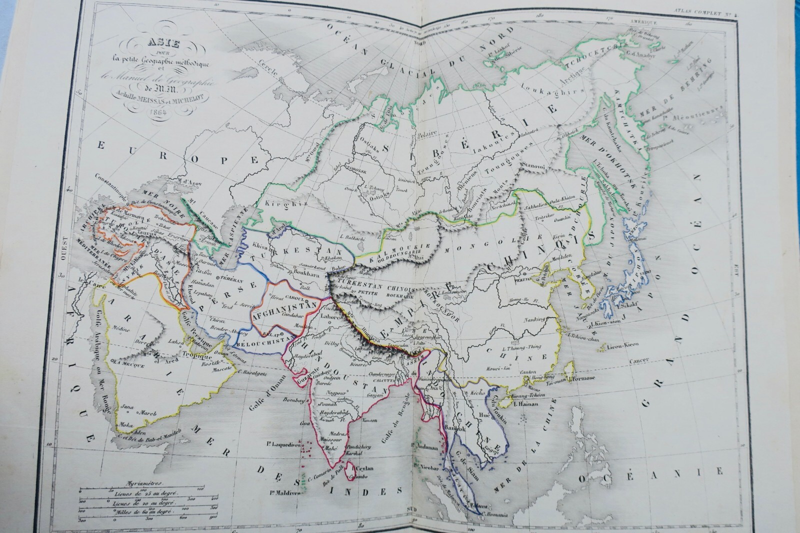 PETIT ATLAS ELEMENTAIRE, DRESSE POUR LA PETITE GEOGRAPHIE ... – Image 5