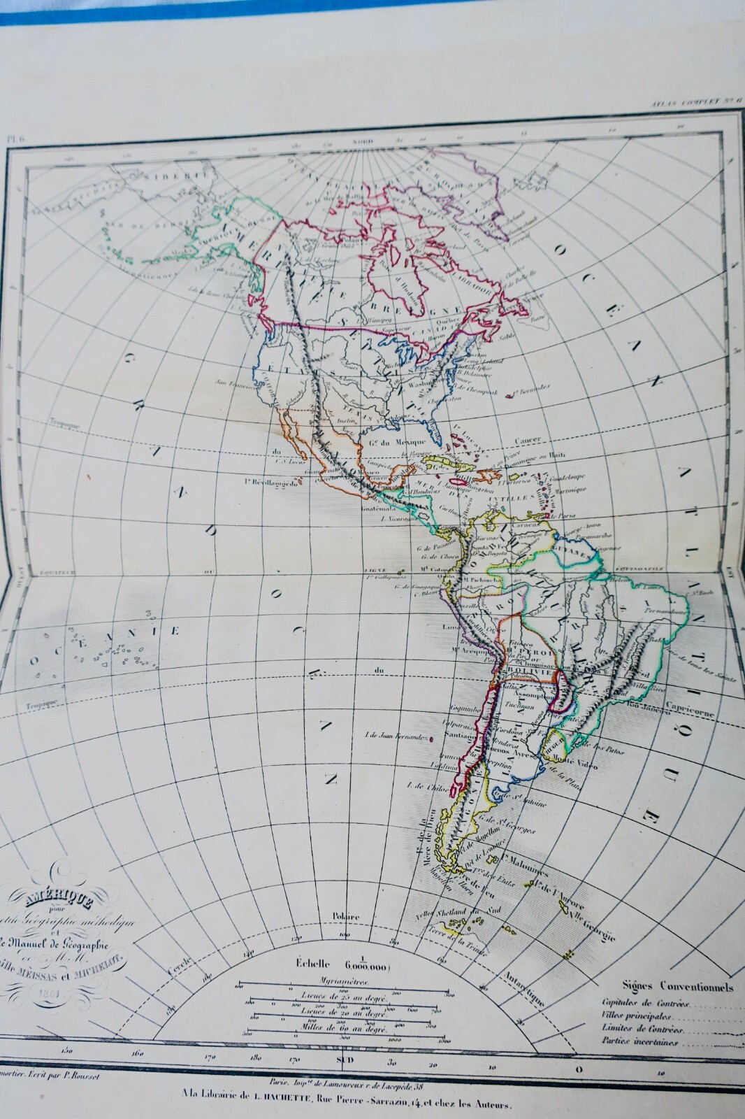 PETIT ATLAS ELEMENTAIRE, DRESSE POUR LA PETITE GEOGRAPHIE ... – Image 4