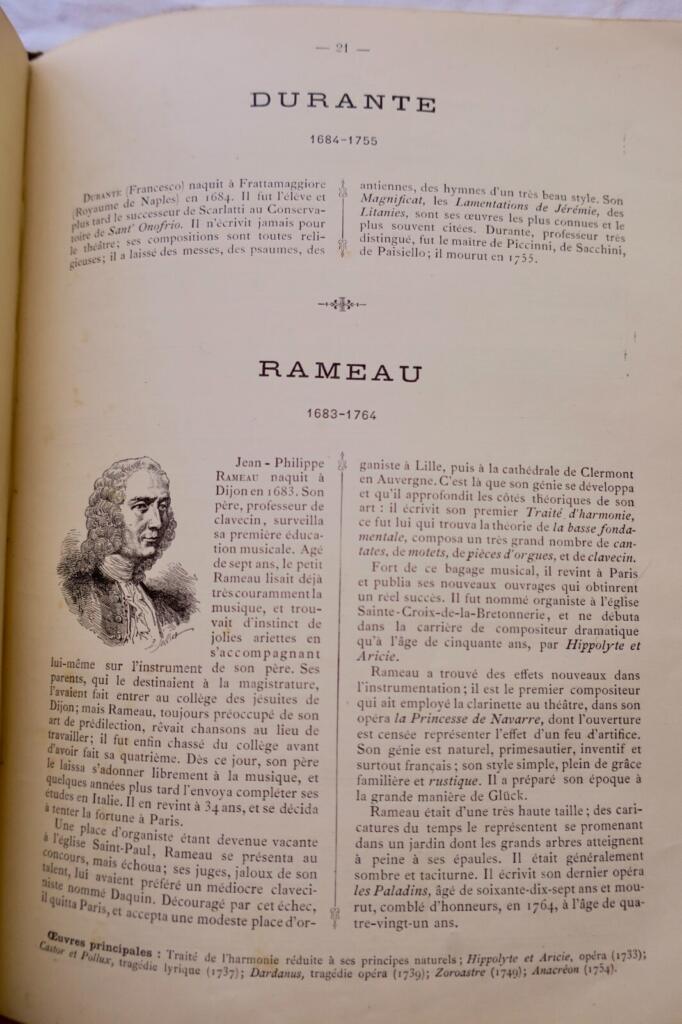 Petite anthologie des Maîtres de la musique depuis 1633 jusqu’à nos jours 1886