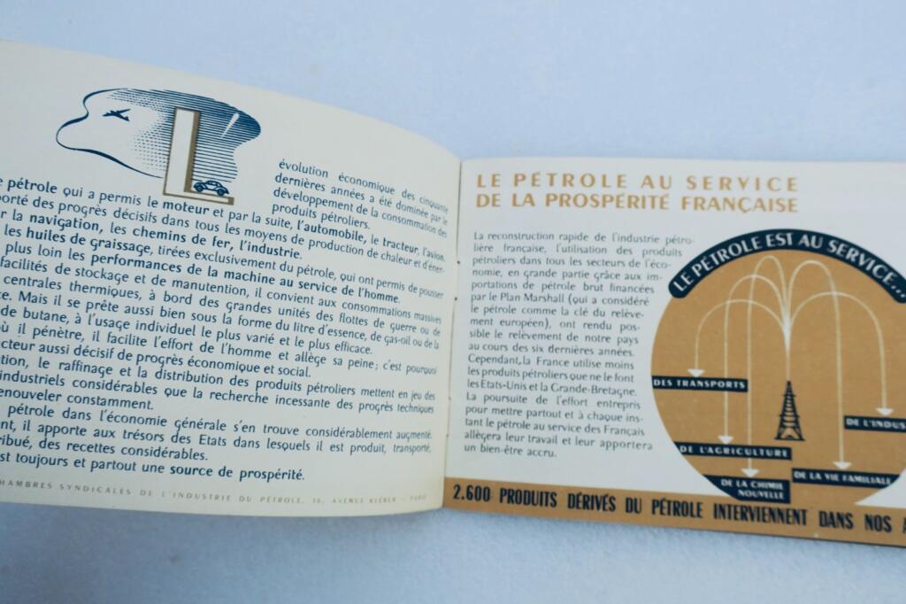 PETROLE AU SERVICE DE LA PROSPERITE FRANCAISE