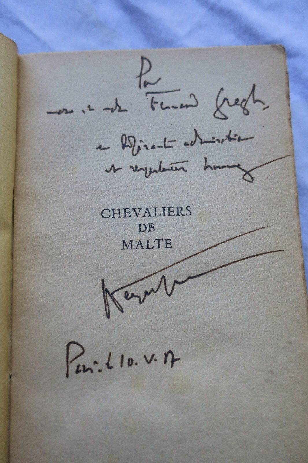 PEYREFITTE Chevaliers de Malte S. P. + dédicace – Image 9