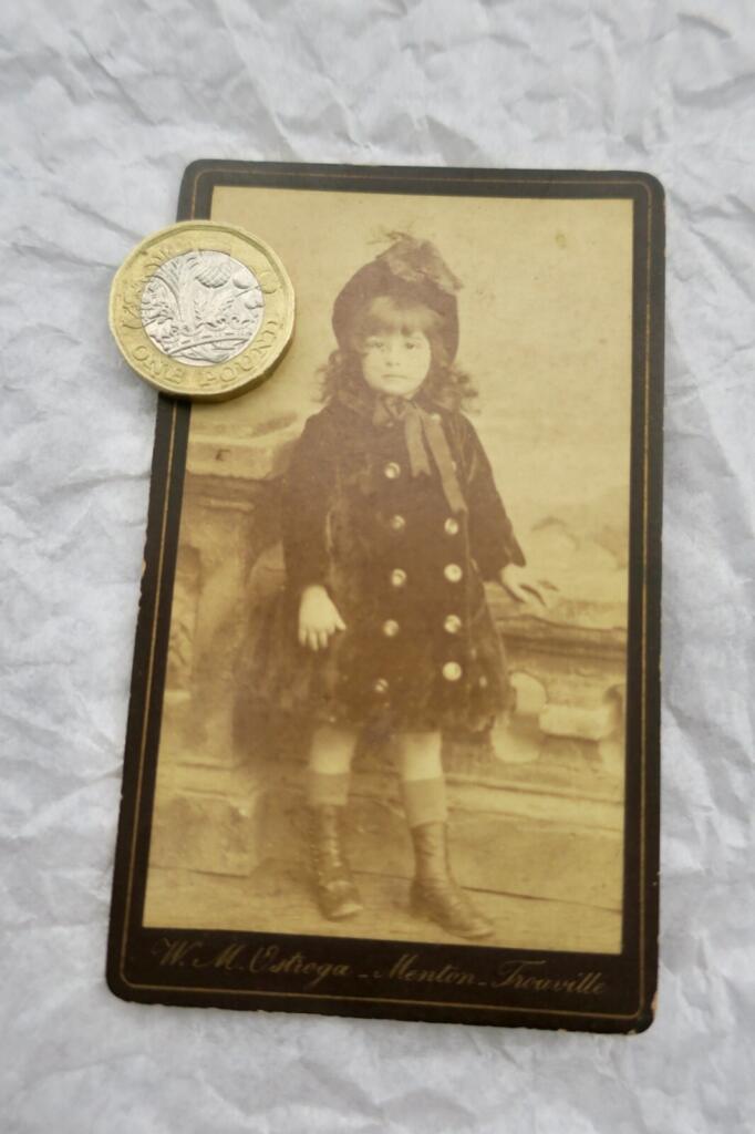 Vintage-Fotografie eines Kindes