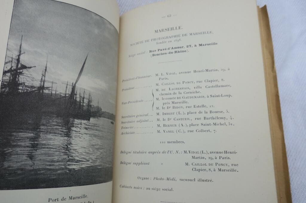Fotografische Gesellschaft Jahrbuch 1900