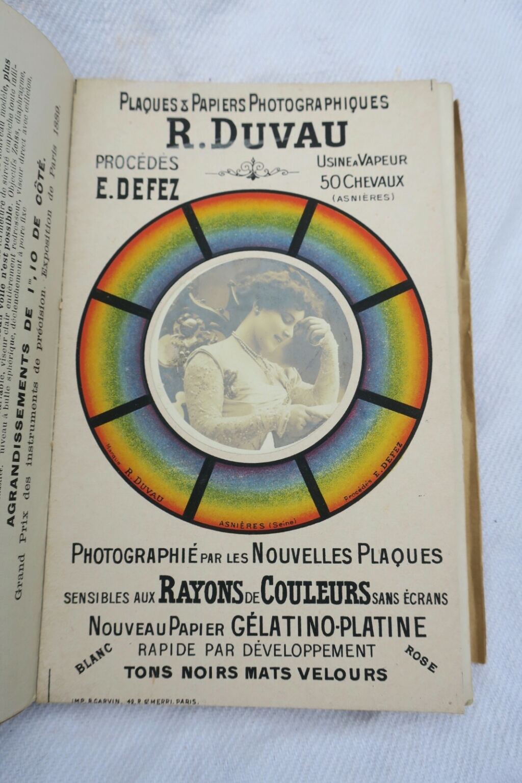 French Photography Societies Directory 1900