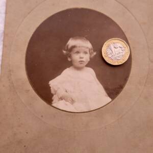 PHOTO ARGENTIQUE ENFANT vers 1900