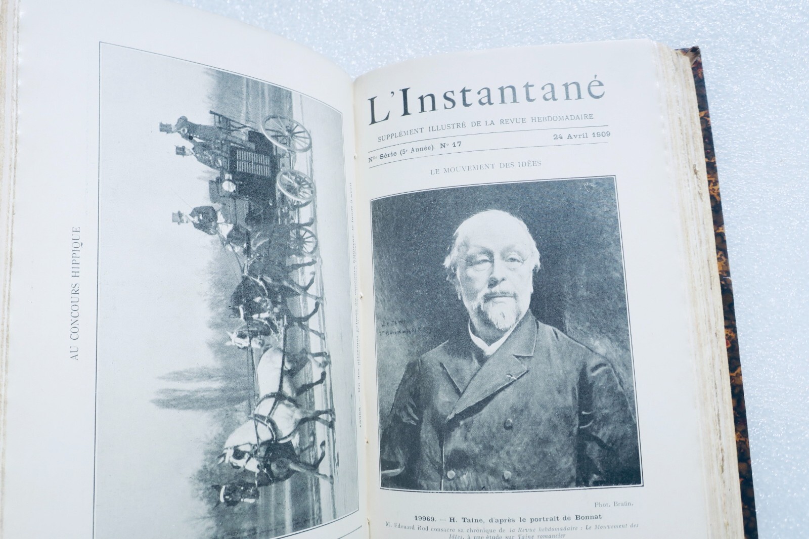 PHOTO L'Instantané, 1909 Supplément Illustré de la Revue Hebdomadaire - Image 13