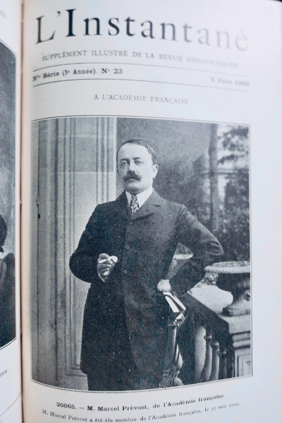 PHOTO L'Instantané, 1909 Supplément Illustré de la Revue Hebdomadaire - Image 18
