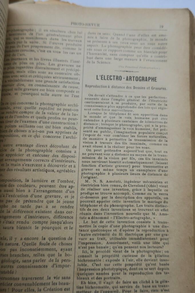 Photography enthusiasts' journal from 1895