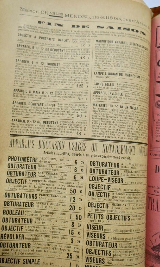 Photography enthusiasts' journal from 1895
