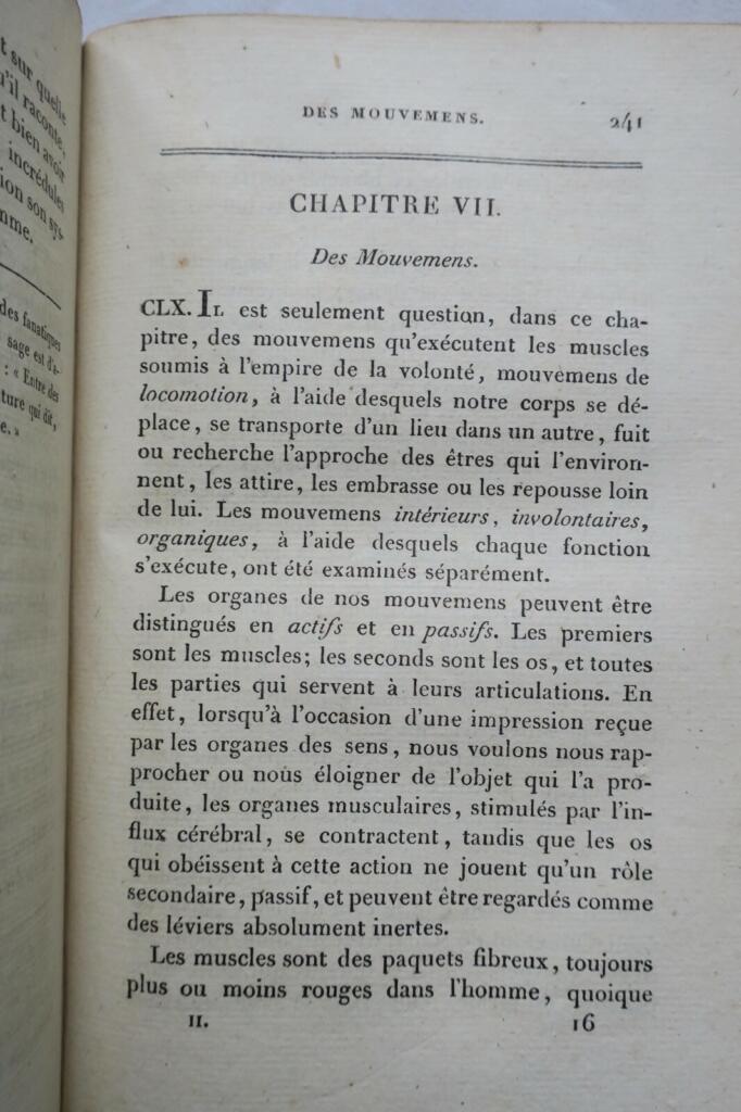 physiologie RICHERAND Elémens de Physiologie 1825