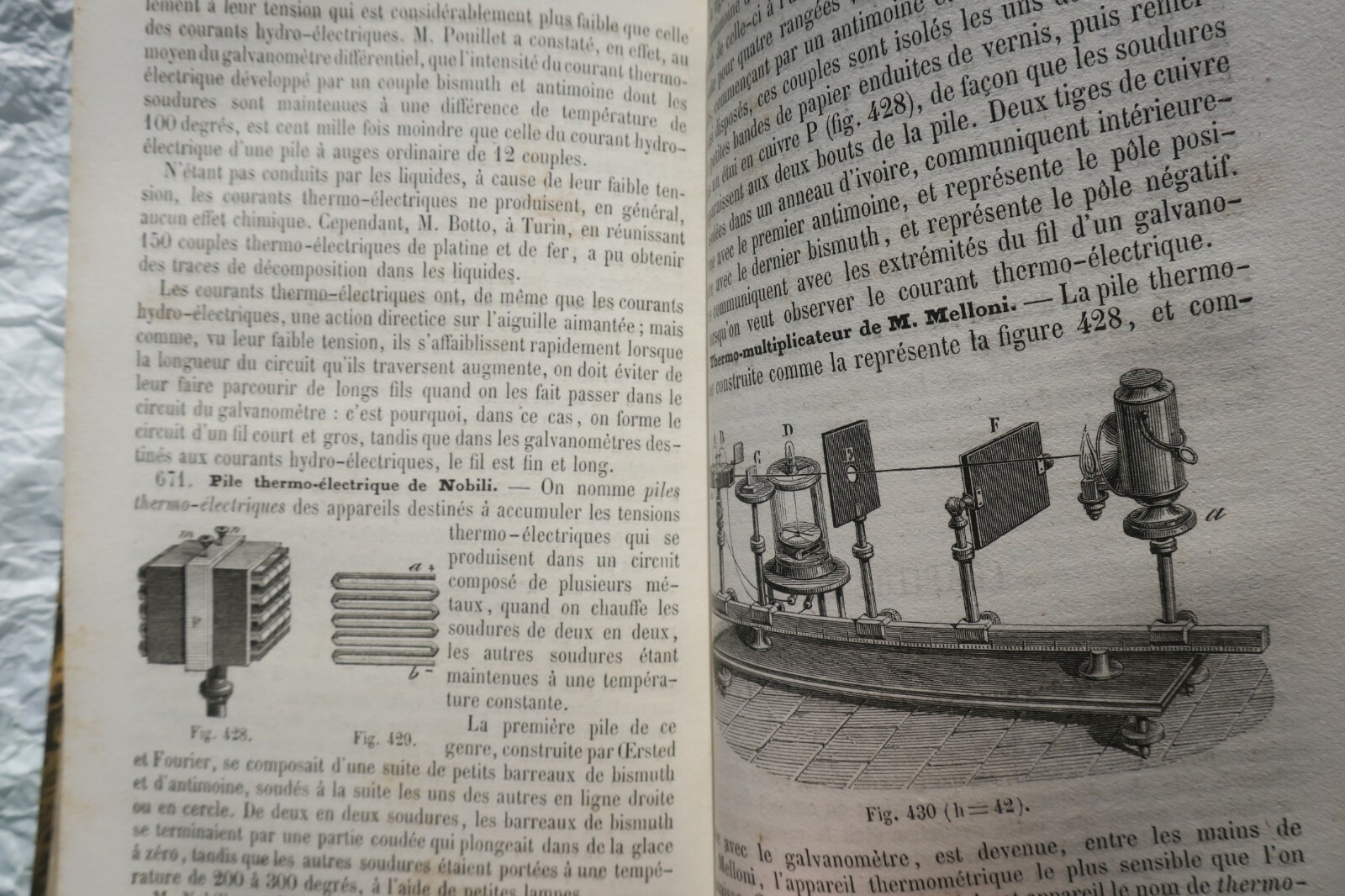 Physique TRAITE ELEMENTAIRE DE PHYSIQUE EXPERIMENTALE ET APPLIQUEE ET DE METEORO - La Librairie Antique