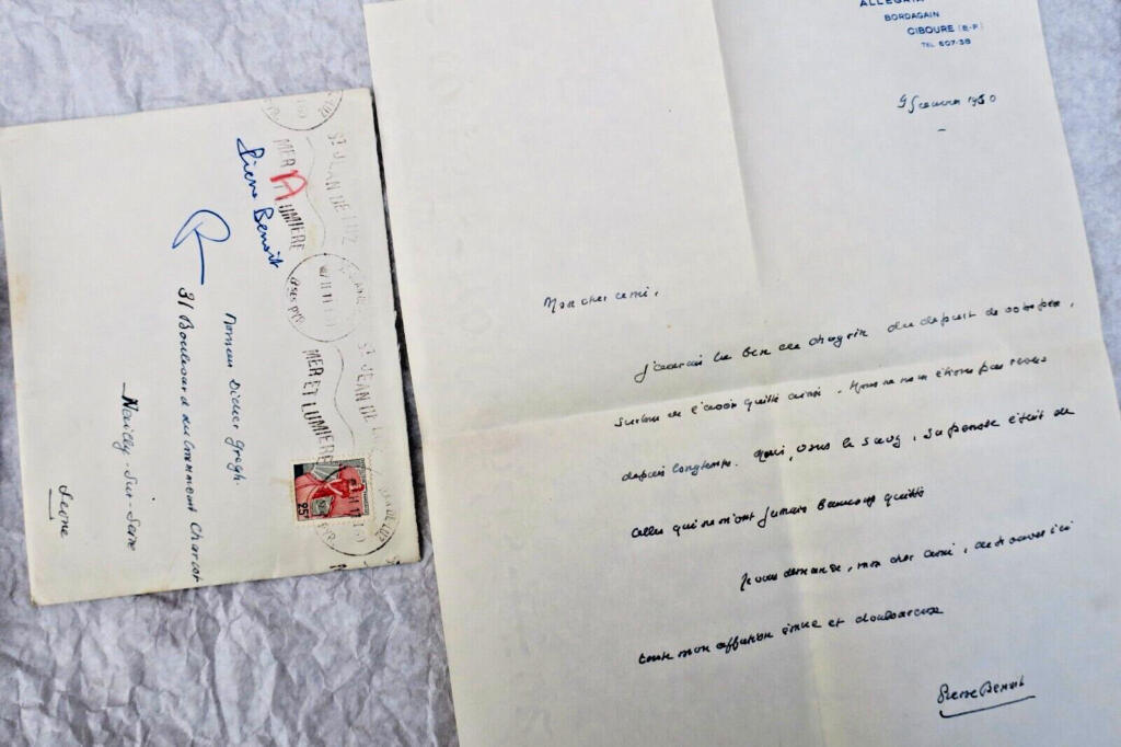 BENOIT, PIERRE - Autographed Letter Signed