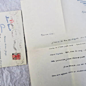 Pierre Benoit lettre manuscrite autographe & signée
