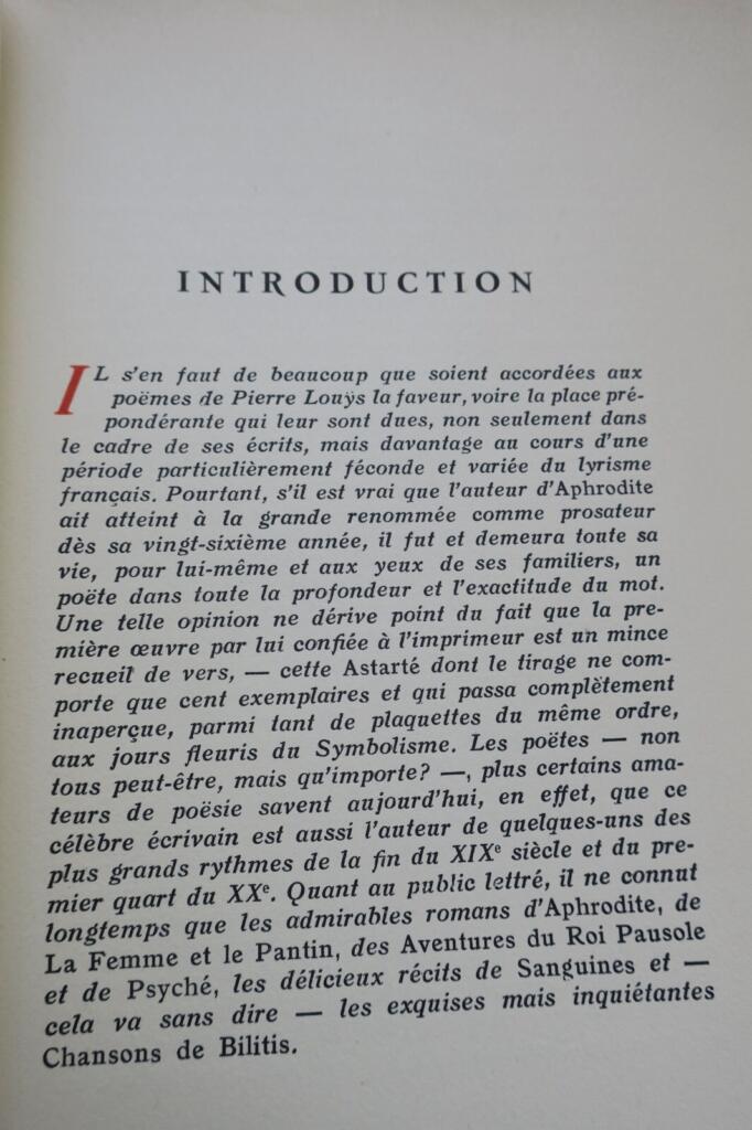 Pierre Louÿs Les poëmes de Pierre Louÿs 1887-1924 LE DANTEC