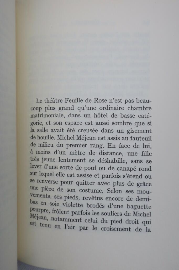 Ein Werk von PIEYRE DE MANDIARGUES