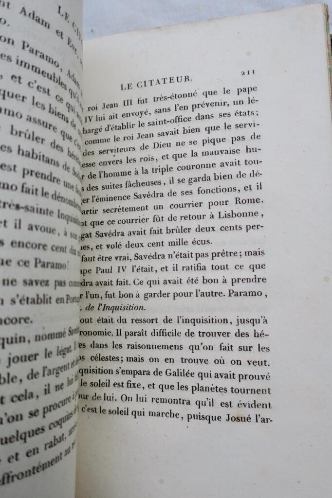 PIGAULT-LEBRUN Le Citateur 1830