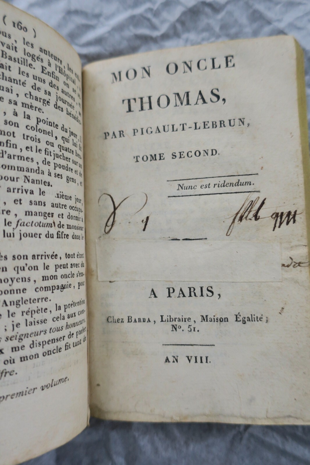 My Uncle Thomas by PIGAULT-LEBRUN (1800) - Image 3