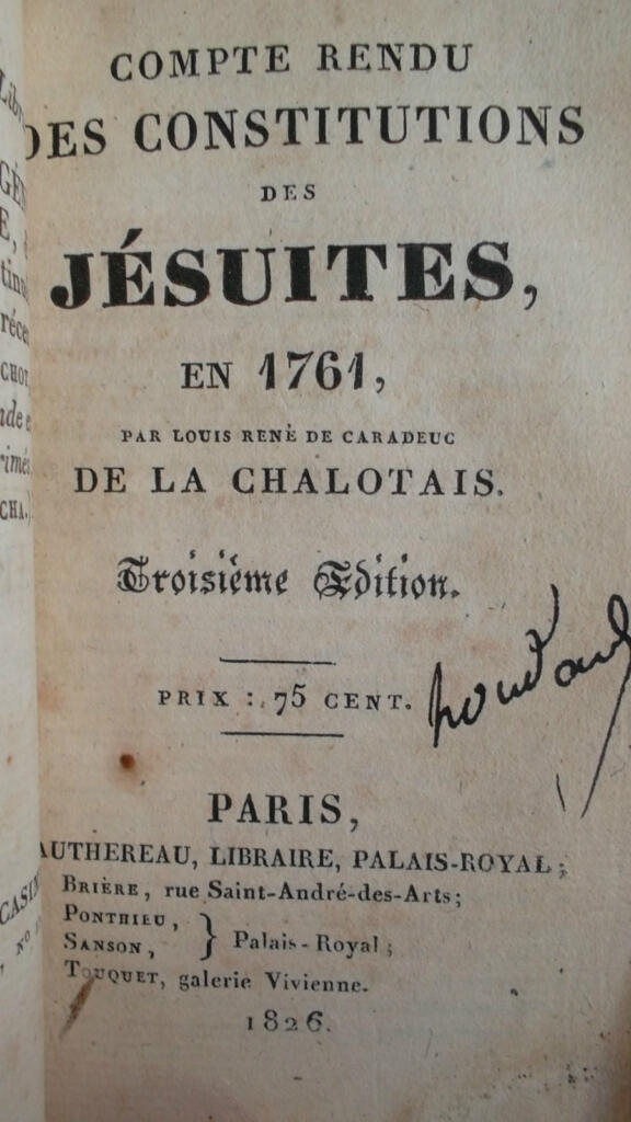 Bernard's Plea and Jesuit Constitutions Report