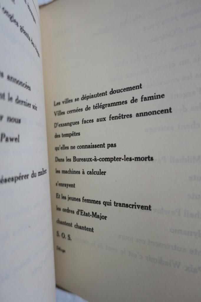 PLISNIER Prière aux mains coupées + déluge DEDICACES