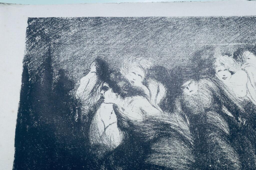女性群体模板画
