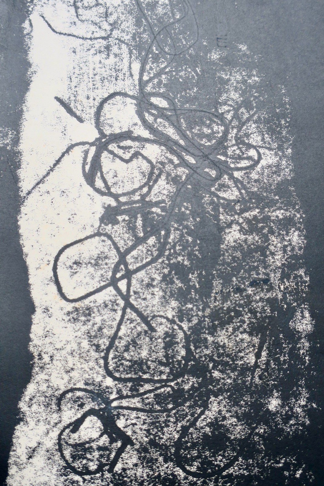 Stenciled Artwork on Heavy Paper - Image 5