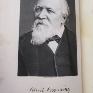 Poetical Works of Robert Browning 1896 binding Bumpus