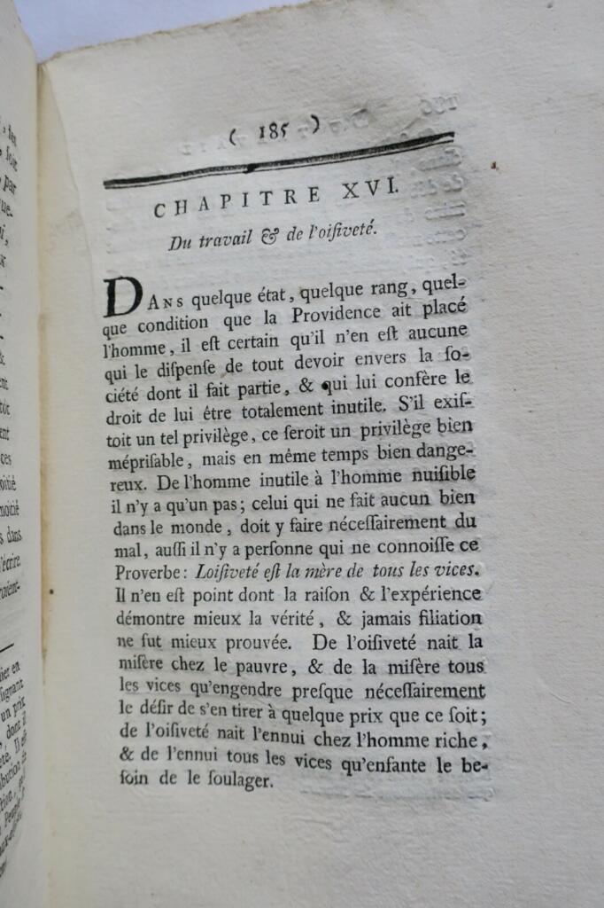 Enlightenment treatise on governance and morals