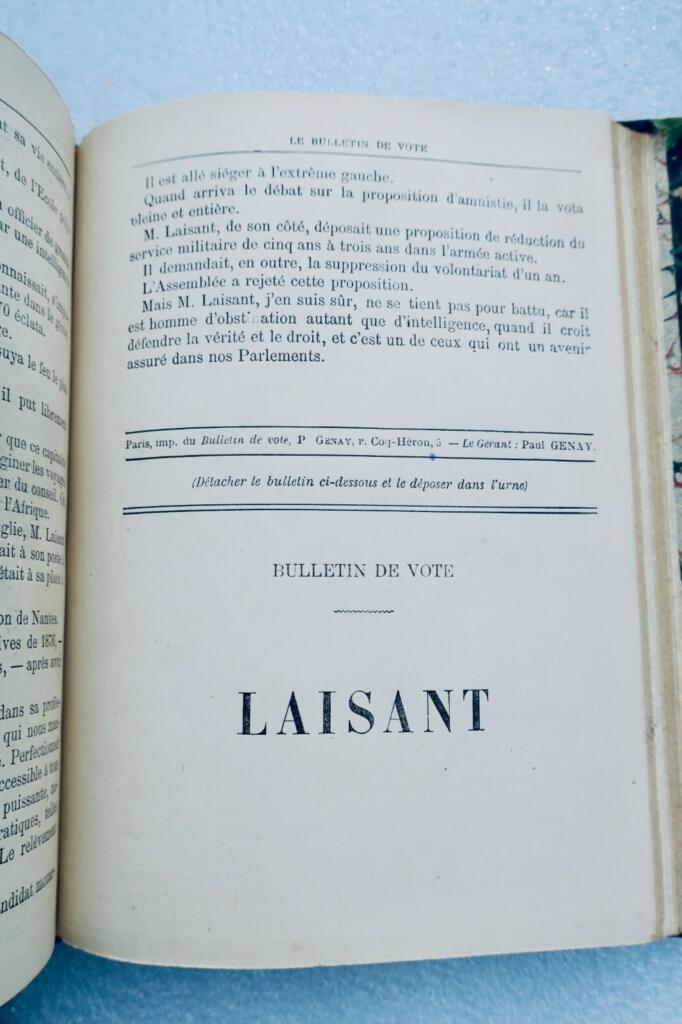 Overview of 1877 Election Ballots