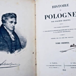 Pologne Lelevel Histoire de Pologne 1844