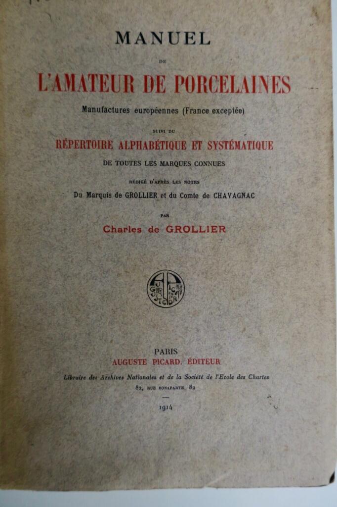 European Porcelain Manufacturers & Marks Guide