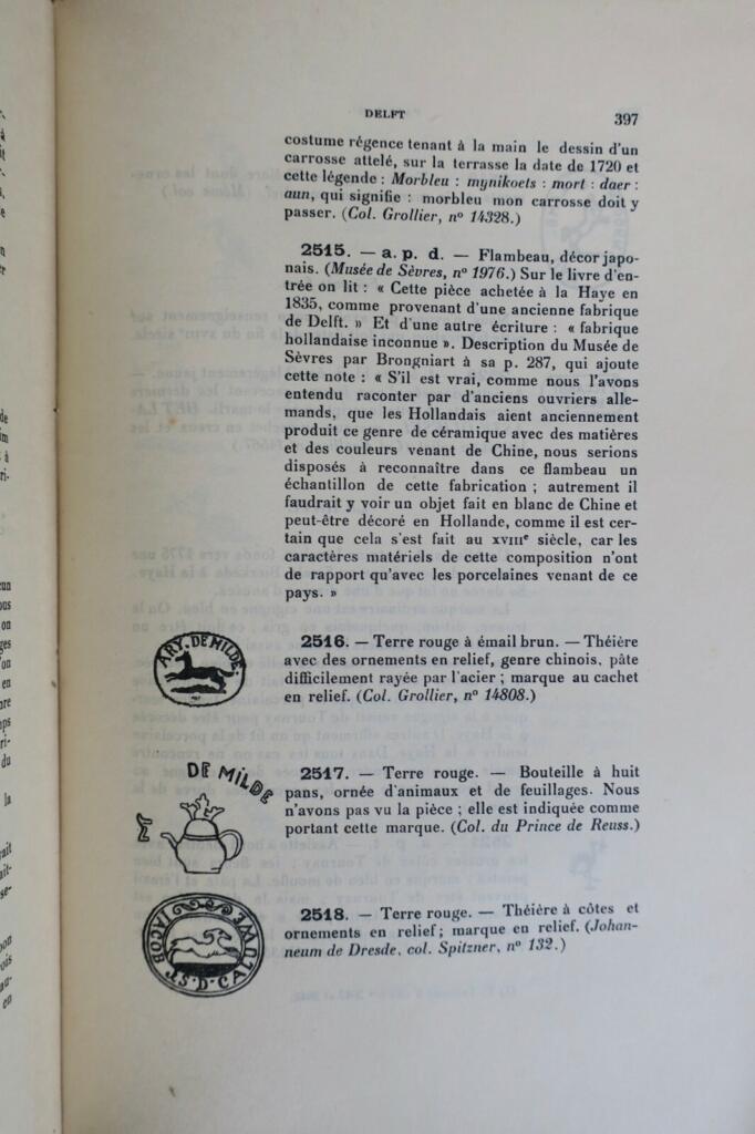 European Porcelain Manufacturers & Marks Reference
